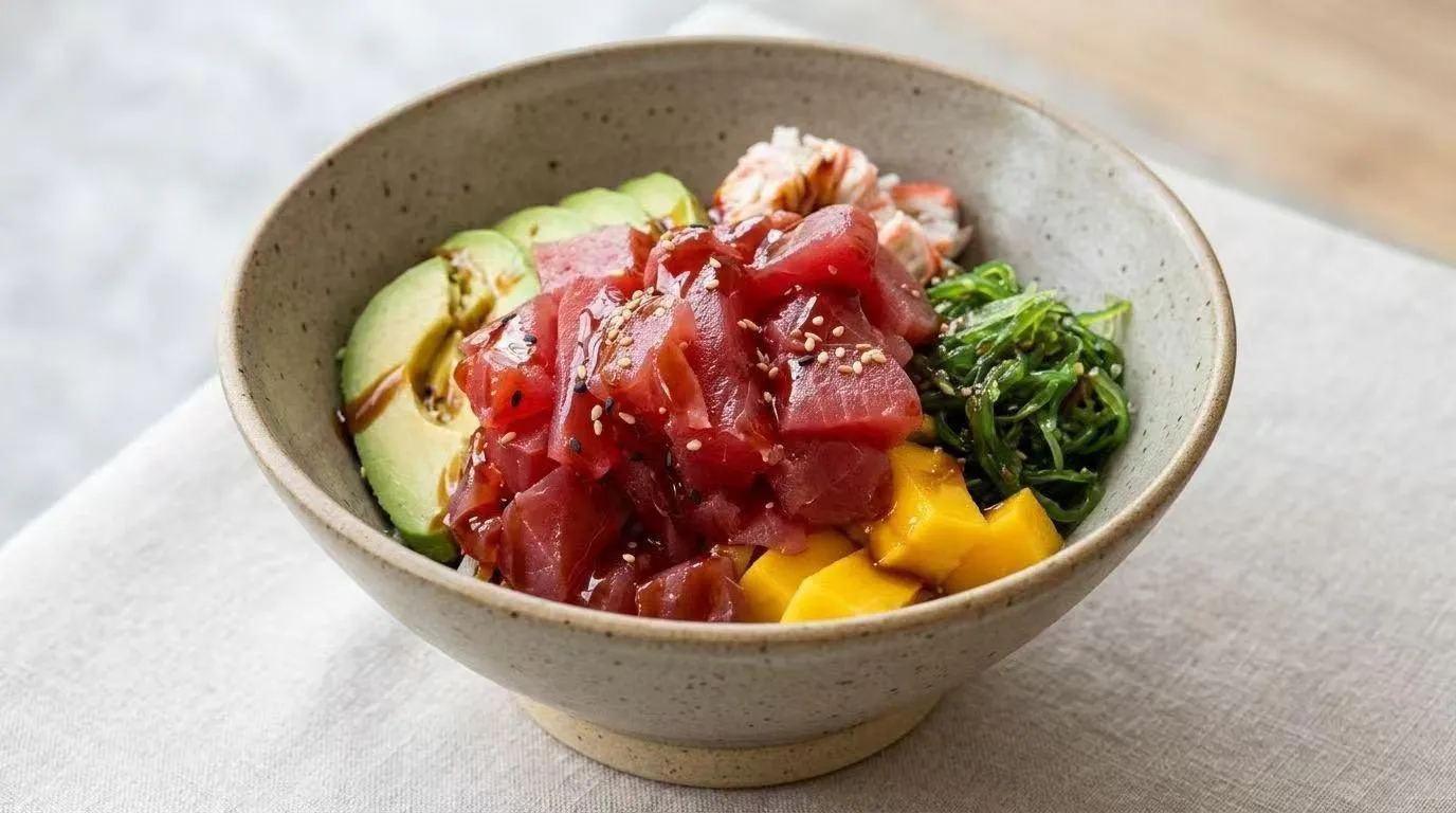 Tuna Poke Bowl at Joy Japan Sushi & Hibachi, Japanese Restaurant in Palm Bay